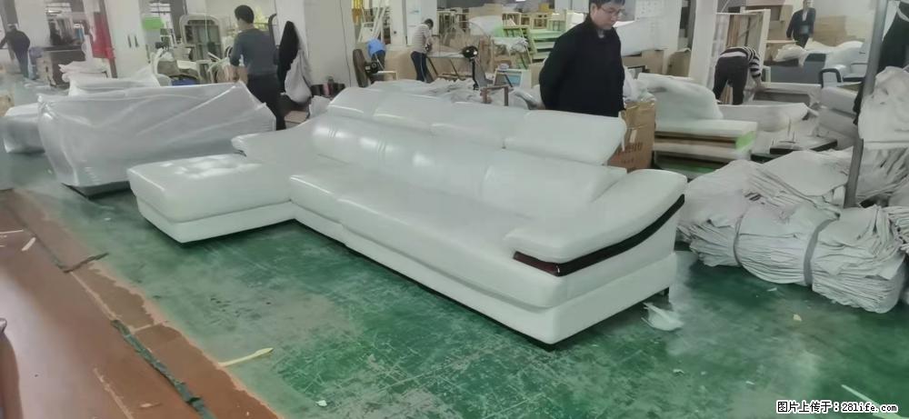 【大厂仿真皮沙发】实木框架，高回弹海绵45密度。全新包装，质量非常好，3.6米右贵妃 - 各类家具 - 居家生活 - 巢湖分类信息 - 巢湖28生活网 ch.28life.com